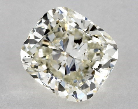 GIA 1.00 Carat K-SI1 Very Good Cut Cushion Modified Diamond